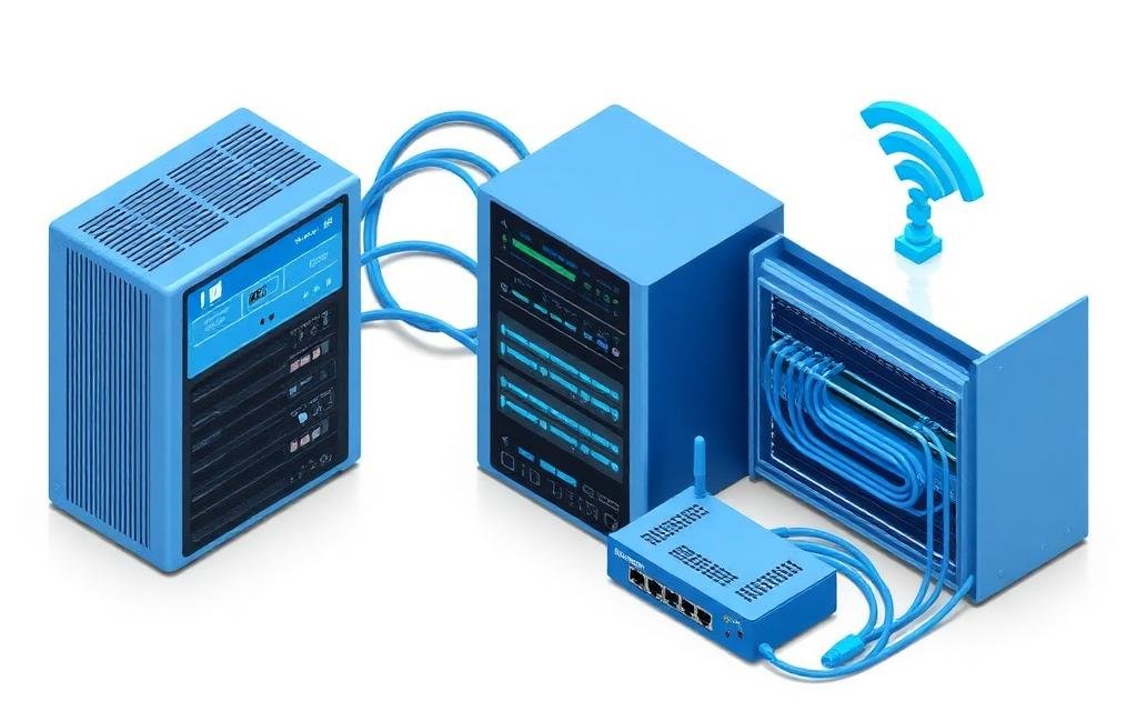 IT Infrastructure illustration